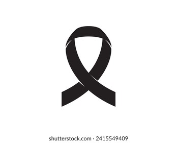 breast cancer icon, cancer awareness ribbon symbols. . vector isolated.