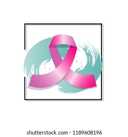 breast cancer illustration vector