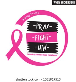 Breast Cancer motivation Saying and Quote. Best for print design like graphic t-shirt, mug, pillow, poster and other