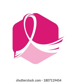 Breast Cancer October Awareness Month Campaign Background. Women health vector design.