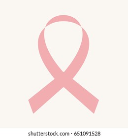 Breast cancer pink ribbon