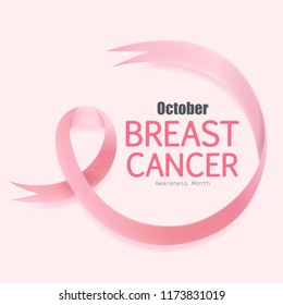 breast cancer prevention concept on the pink background