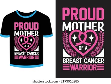 Breast Cancer Quotes T-shirt Design Vector