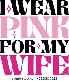 breast cancer retro svg design bundle and eps file