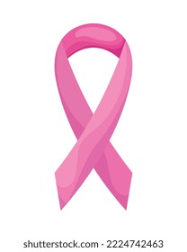 breast cancer ribbon pink color