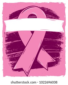 Breast Cancer Ribbon Poster