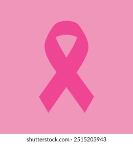 Breast Cancer Ribbon Vector EPS for Awareness Campaigns, Perfect for Fundraiser and Event