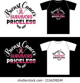 Breast Cancer Survivors Priceless
It can be used on T-Shirt, labels, icons, Sweater, Jumper, Hoodie, Mug, Sticker,