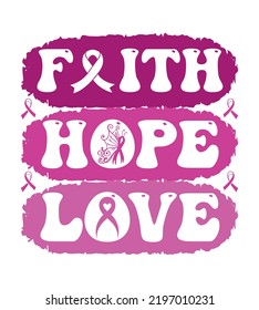 Breast Cancer SVG Design Perfect For T-shirt And Others
