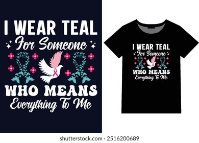 Breast Cancer t shirt design.