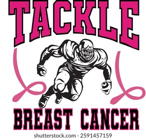 Breast cancer, tackle, fight, wear pink, Hope, race, dalmatian dots, support squad, awareness, football sport, coquette bow, usa flag, i wear pink for my family, dad, mom, sis, brother, baseball