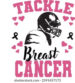 Breast cancer, tackle, fight, wear pink, Hope, race, dalmatian dots, support squad, awareness, football sport, coquette bow, usa flag, i wear pink for my family, dad, mom, sis, brother, baseball