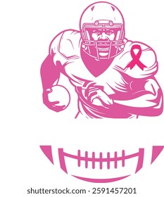 Breast cancer, tackle, fight, wear pink, Hope, race, dalmatian dots, support squad, awareness, football sport, coquette bow, usa flag, i wear pink for my family, dad, mom, sis, brother, baseball