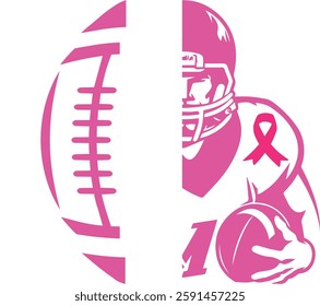 Breast cancer, tackle, fight, wear pink, Hope, race, dalmatian dots, support squad, awareness, football sport, coquette bow, usa flag, i wear pink for my family, dad, mom, sis, brother, baseball