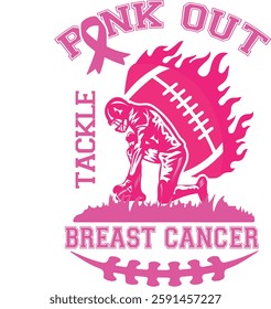 Breast cancer, tackle, fight, wear pink, Hope, race, dalmatian dots, support squad, awareness, football sport, coquette bow, usa flag, i wear pink for my family, dad, mom, sis, brother, baseball