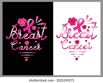 Breast Cancer t-shirt .Breast Cancer Awareness Svg T-shirt design.