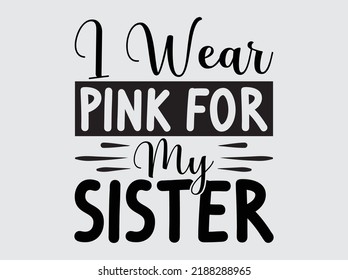 Breast cancer t-shirt design vector file