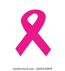 breast cancer vector icon sign