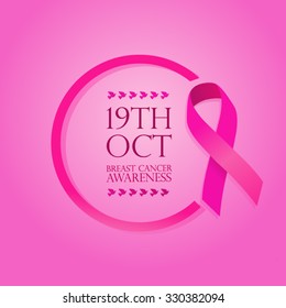 breast cancer world concept