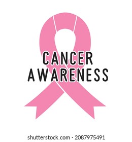 breast cancer,awareness,ribbon, isolated on a white background