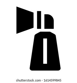breast pump icon isolated sign symbol vector illustration - high quality black style vector icons
