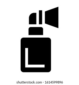 breast pump icon isolated sign symbol vector illustration - high quality black style vector icons
