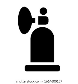 breast pump icon isolated sign symbol vector illustration - high quality black style vector icons
