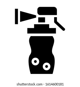 breast pump icon isolated sign symbol vector illustration - high quality black style vector icons
