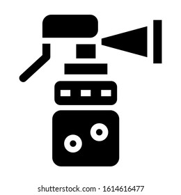 breast pump icon isolated sign symbol vector illustration - high quality black style vector icons
