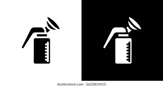 Icono del extractor de pecho para el diseño móvil del UI del App del Web del logotipo.