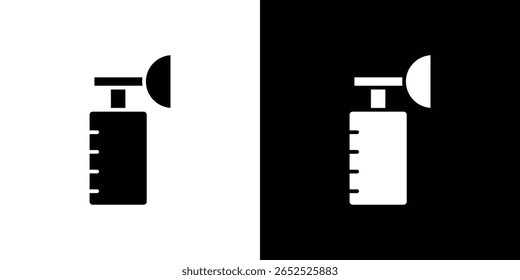 Colección de símbolo de icono de extractor de leche. Vector plano ilustración de stock.