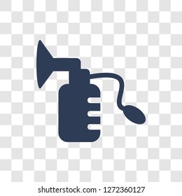 Breast pump icon. Trendy Breast pump logo concept on transparent background from Health and Medical collection