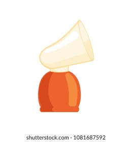 Breast pump vector Illustration on a white background
