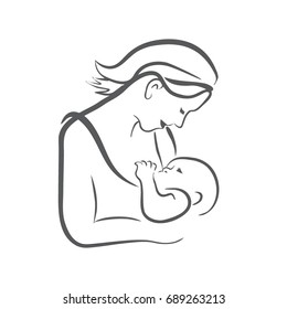 Breastfeeding art