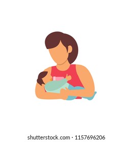 Breastfeeding Illustration Vector