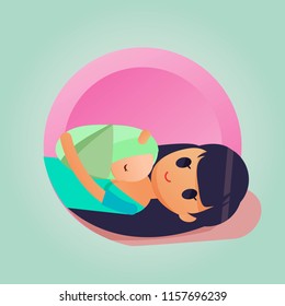 Breastfeeding Illustration Vector
