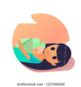 Breastfeeding Illustration Vector