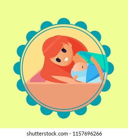 Breastfeeding Illustration Vector