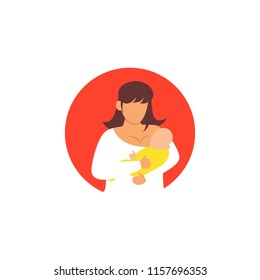 Breastfeeding Illustration Vector