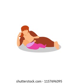 Breastfeeding Illustration Vector