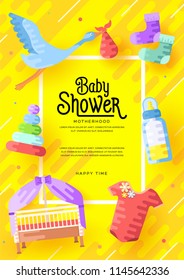 breastfeeding week information cards set. kids elements template of flyer, magazines, posters, book cover, banners. Child infographic concept background. Layout illustrations modern 