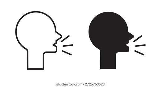 Conjunto de iconos de respiración. paquete de elementos de Web de logotipo mínimo.