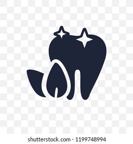 Breath transparent icon. Breath symbol design from Dentist collection. Simple element vector illustration on transparent background.