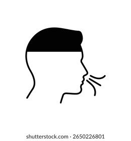 Breathe Clean Icon vector stock illustration