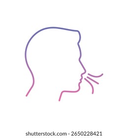 Breathe Clean Icon vector stock illustration