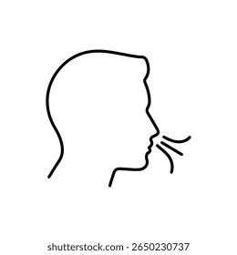 Breathe Clean Icon vector stock illustration