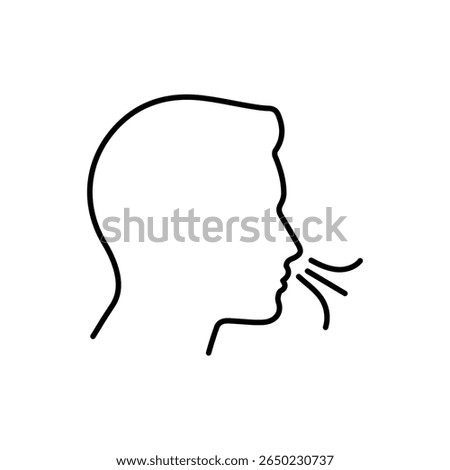 Breathe Clean Icon vector stock illustration