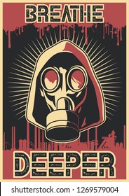 Breathe Deeper. Original Ecology Problem Poster