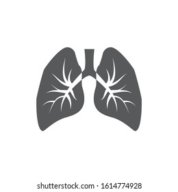 Breathe icon on white background