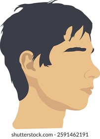 Breathing Problem
illustration with isolated background  
